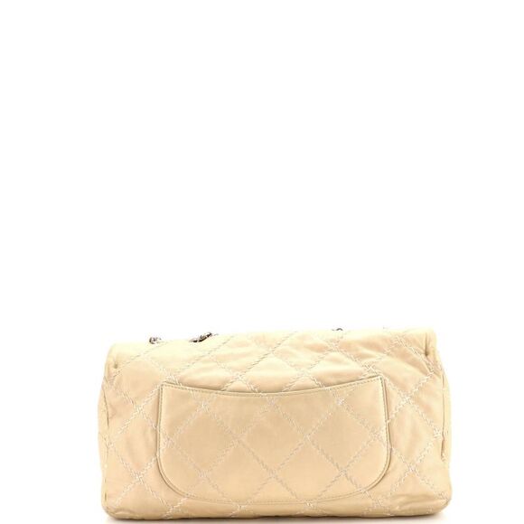 Chanel Ultimate Stitch Flap Bag Quilted Lambskin Large Gold - Picture 3 of 6